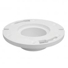 Jones Stephens C51450 - 4'' PVC Spigot Fit Closet Flange less Knockout