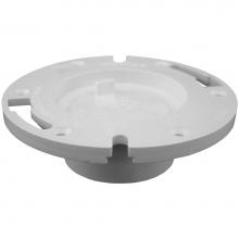 Jones Stephens C52150 - 3'' PVC Over Schedule 30 Pipe Closet Flange with Knockout