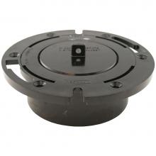 Jones Stephens C52403 - 4'' Plumbfit ABS Closet Flange with Plastic Swivel Ring and Knockout