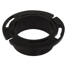 Jones Stephens C53403 - 4'' Plumbfit ABS Offset Closet Flange with Plastic Swivel Ring less Knockout