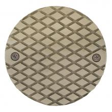 Jones Stephens C60504 - 4'' Nickel Bronze Round Cast Cleanout Cover