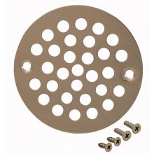 Jones Stephens C6089PS - Polished Stainless 4-1/4'' Round Stamped Strainer