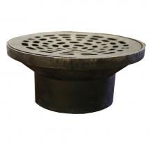Jones Stephens C72004 - 4'' Cast Iron St. Louis Drain