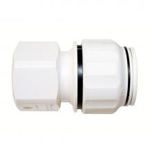 Jones Stephens C76805 - 1'' x 1'' Twist to Lock Plastic Female Adapter