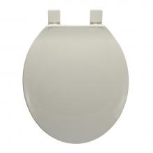 Jones Stephens C803200 - Standard Plastic Seat, White, Round Closed Front with Cover