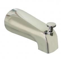 Jones Stephens D01004 - 1/2'' CTS Chrome Plated Slide Connection Diverter Spout with Base Connection