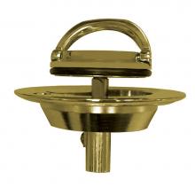 Jones Stephens D40001 - Polished Brass PVD Roman Tub Drain fits Code Blue Drains