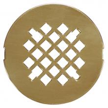 Jones Stephens D40003 - 4-1/4'' Polished Brass Replacement Strainer, Snap-in