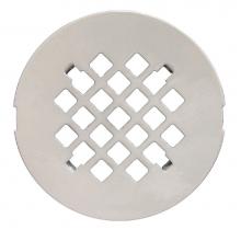 Jones Stephens D40009 - 4-1/4'' White Replacement Strainer, Snap-in