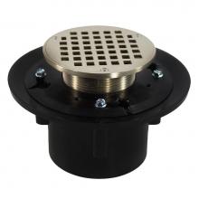 Jones Stephens D49098 - 2'' x 3'' Heavy Duty ABS Drain Base with 4'' Metal Spud and 5'&