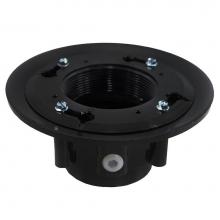 Jones Stephens D49811 - 2'' x 3'' ABS Heavy Duty Drain Base with Clamping Ring and Primer Tap, for 3-1