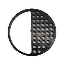 Jones Stephens D50207 - ABS Half Grate Strainer for 2'' Solvent Weld Floor Drain