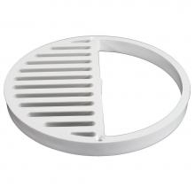 Jones Stephens D50908 - PVC Half Plastic Grate for Heavy Duty Traffic Floor Drain