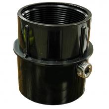 Jones Stephens D52460 - 3'' x 4'' ABS Pipe Fit Drain Base with Primer Tap, for 3'' Spud