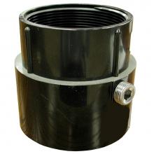 Jones Stephens D52462 - 4'' ABS Pipe Fit Drain Base with Primer Tap, for 3-1/2'' Spud