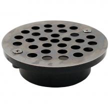 Jones Stephens D54301 - 2'' x 3'' General Purpose ABS Drain with 4-1/4'' Stainless Steel Rou