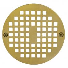 Jones Stephens D60791 - 5'' Polished Brass Round Strainer