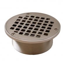 Jones Stephens D6091BN - Brushed Nickel 3-1/2'' Metal Spud with 5'' Round Strainer