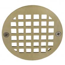 Jones Stephens D60966 - 4'' Nickel Bronze Round Strainer