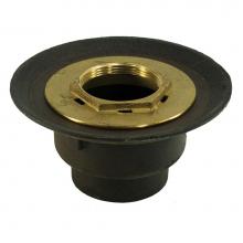Jones Stephens D61800 - 2'' FIP Shower Drain Bodies with Brass Threaded Clamping Ring And Bolt