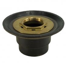 Jones Stephens D61802 - 2'' Inside Caulk Shower Drain Bodies with Brass Threaded Clamping Ring And Bolts