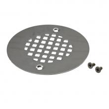 Jones Stephens D68507 - 4-1/2'' Stainless Steel Strainer with Screws for Bronze Shower Drains