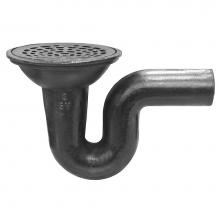 Jones Stephens D71003 - 3'' Des Moines Pattern Floor Drain with Trap