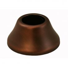 Jones Stephens E0812WB - Old World Bronze Escutcheon 1-1/4'' Tubular Bell Pattern 3'' OD