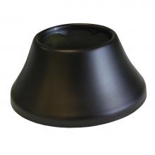 Jones Stephens E0815RB - Oil Rubbed Bronze Escutcheon 1-1/2'' Tubular Bell Pattern 3'' OD