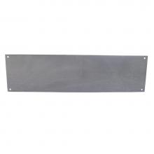 Jones Stephens F165181 - 5'' x 18'' Galvanized Steel F.H.A. Strap with 1 Hole in Each Corner, 16 Gauge,