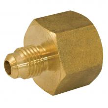 Jones Stephens F40042 - 1/4'' x 1/8'' Brass Flare x Female Coupling