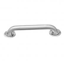 Jones Stephens G12012 - 1-1/4'' x 12'' Satin Finish Grab Bar with Exposed Flange