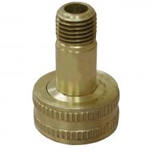 Jones Stephens G20045 - 1/4'' x 3/4'' Brass Garden Hose Fitting, Male Pipe To Female Hose Swivel