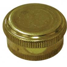 Jones Stephens G20055 - 3/4'' Brass Garden Hose Cap with Washer