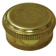 Jones Stephens G20155 - 3/4'' Brass Garden Hose Cap with Washer, Lead Free