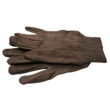 Jones Stephens G50200 - Brown Cotton Jersey Work Gloves