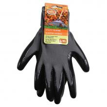 Jones Stephens G50225 - Polyester Nitrile Dipped Palm Work Gloves, 12 Pairs