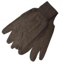 Jones Stephens G50300 - Economy Brown Jersey Work Gloves, 12 Pairs