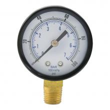 Jones Stephens G60100 - 100 PSI Pressure Gauge, 2'' Face