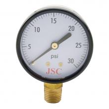 Jones Stephens G61030 - 30 PSI Pressure Gauge, 2-1/2'' Face