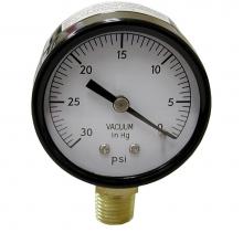 Jones Stephens G63001 - Vacuum Gauge, 2'' face