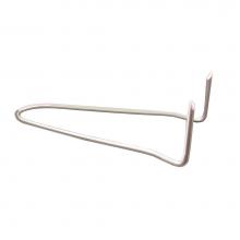 Jones Stephens H10054 - 1/2'' x 4'' Pipe Hook, Plain Steel, Carton of 50