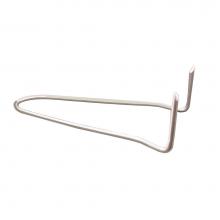 Jones Stephens H10108 - 1'' x 8'' Pipe Hook, Plain Steel, Carton of 50