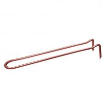 Jones Stephens H11210 - 2'' x 10'' Pipe Hook, Copper Clad, Carton of 50