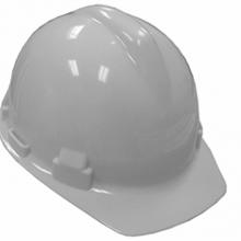 Jones Stephens H40002 - Safety Hat White with 4-point Pin Lock Suspension