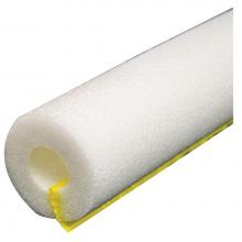 Jones Stephens I53178W - 2'' ID (1-1/2'' IPS) White Self-Sealing Pipe Insulation, 1/2'' Wall