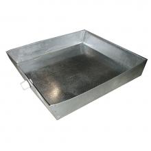 Jones Stephens J37024 - 24'' x 24'' x 4'' Galvanized Hot Water Heater Pan