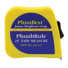 Jones Stephens J40101 - 1'' x 25'' PlumbRule Measuring Tape