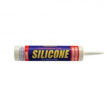 Jones Stephens J40288 - 10.1 oz. 100 percent White Silicone Caulk, Carton of 12