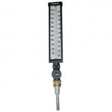 Jones Stephens J40506 - Weksler Industrial Multi-Angle Thermometer, Cold Water 0degree-120degree F, 3-1/2'' Stem